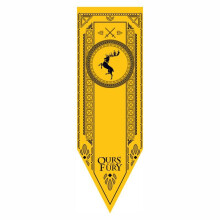 (Baratheon) Game of Thrones GOT House Sigil Tournament Banner Flag Poster Wall Decals 60x19"