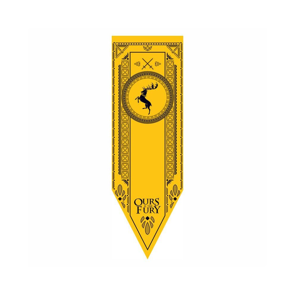 (Baratheon) Game of Thrones GOT House Sigil Tournament Banner Flag Poster Wall Decals 60x19