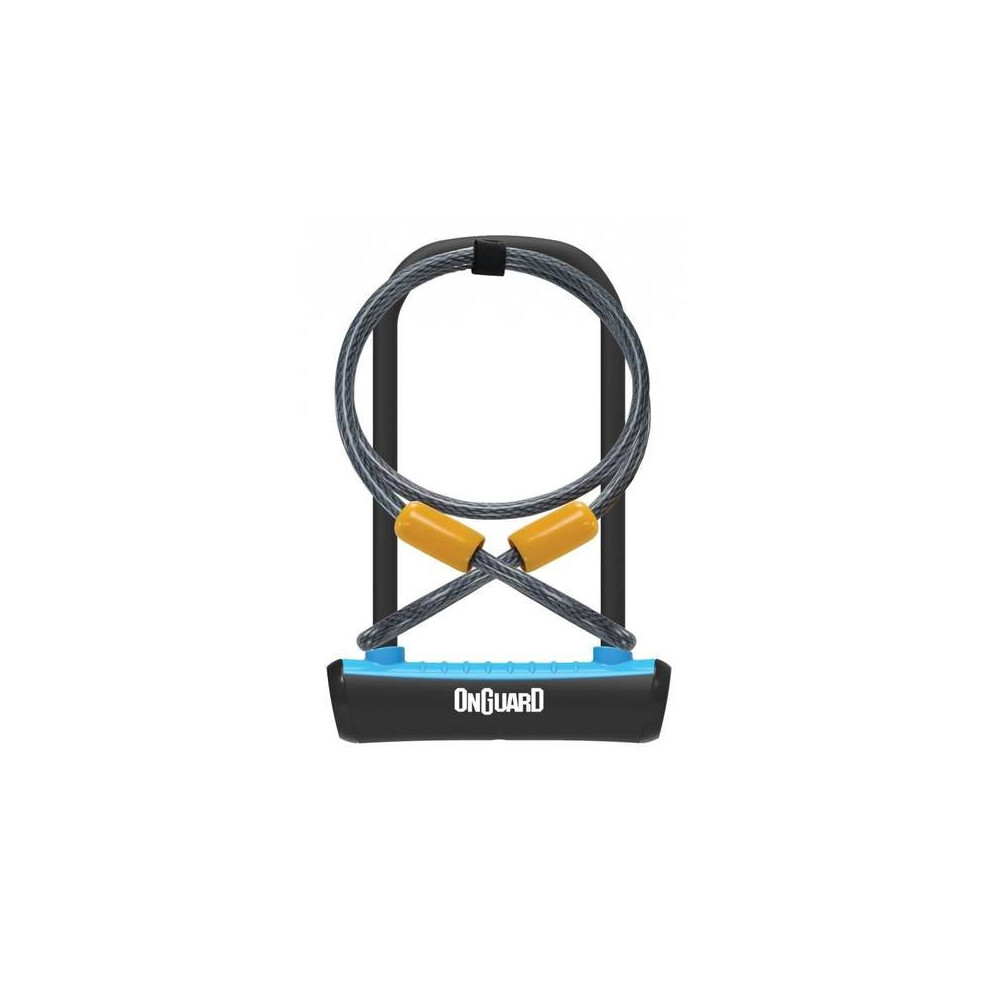 (115 X 230 X 11 MM, Blue) OnGuard Neon U-Lock + Extender Cable-image-OPC-P67SR6F-NEW