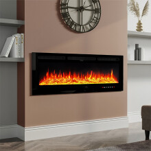 Living & Home 60" LED Electric Fireplace