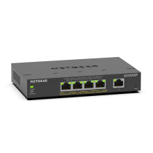 Switch Ethernet PoE 5 Porte - NETGEAR - GS305EP - Gestione Intelligente - Silenzioso - 4 Porte PoE+