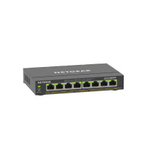 Switch Ethernet PoE 8 Porte - NETGEAR - GS308EPP - Gestibile Smart - Silenzioso - 124 W