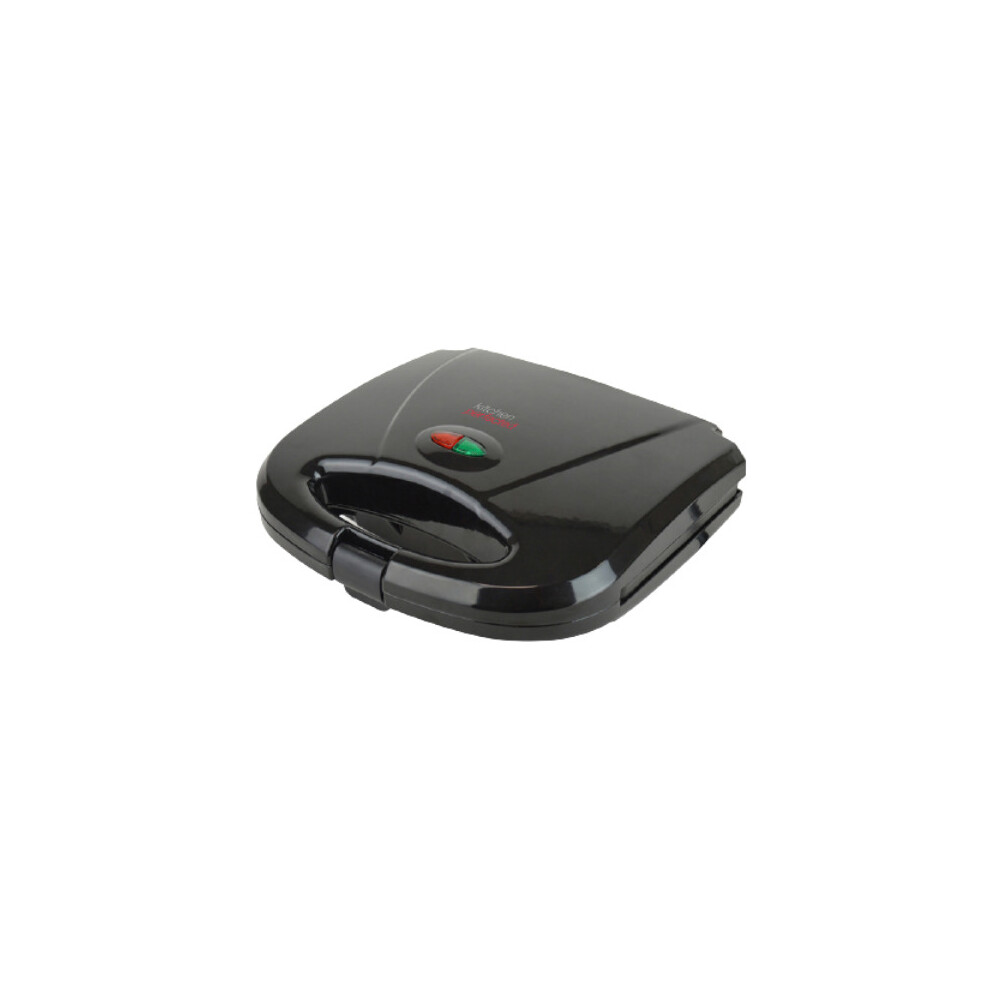 (Black) Lloytron | Kitchen Perfected 2Slice Sandwich Maker