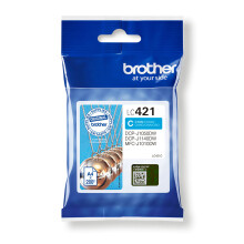 Brother LC-421C Ink cartridge cyan, 200 pages