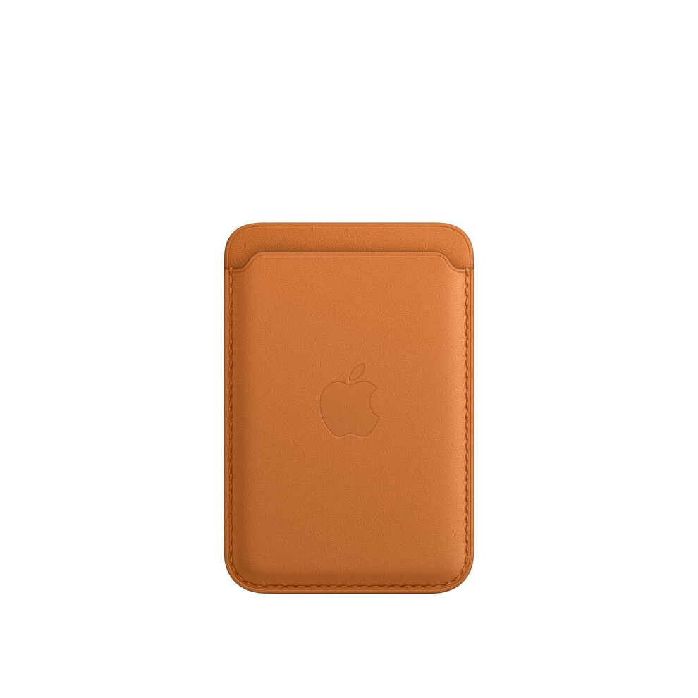 Apple iPhone Leather Wallet with MagSafe - Golden Brown