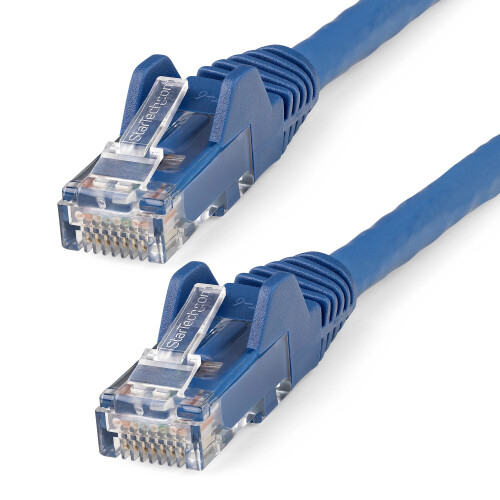 StarTech.com Ethernet-Kabel Cat6 15m - RJ45 - LSZH - Blau