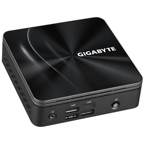 Gigabyte Gigabyte GB-BRR7-4800 Υπολογιστής/σταθμός εργασίας barebone UCFF Black 4800U 2 GHz