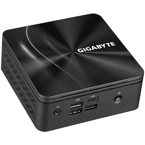 Gigabyte Gigabyte GB-BRR7H-4800 Υπολογιστής/σταθμός εργασίας barebone UCFF Μαύρο 4800U 2 GHz