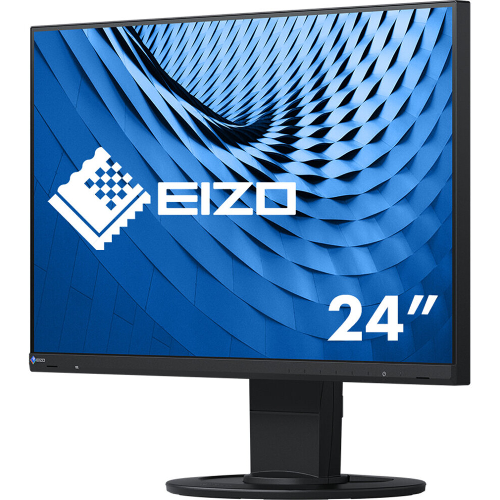 Eizo Flexscan Ev2460-Bk Led Display 60.5 Cm (23.8") 1920 X 1080 Pixels Full Hd Black 4995047055297