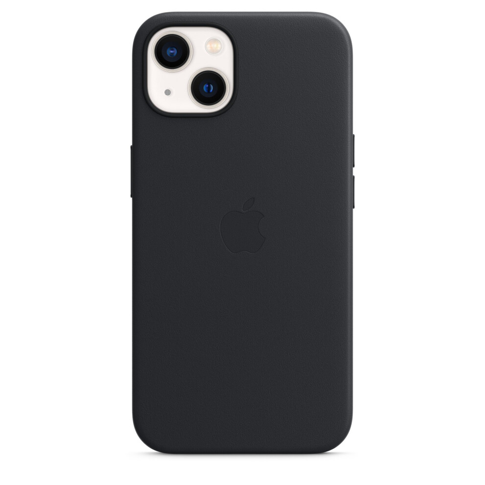 Apple iPhone 13 Leather Case with MagSafe - Midnight