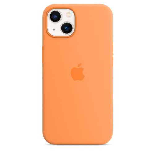 Apple Apple Silicone Case with MagSafe for Apple iPhone 13 (6.1") - Marigold