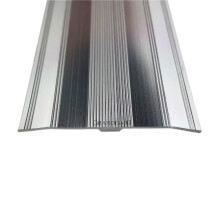 (Silver, 3ft) Wide Carpet Metal Cover Trim Door Bar Transition Threshold Strip