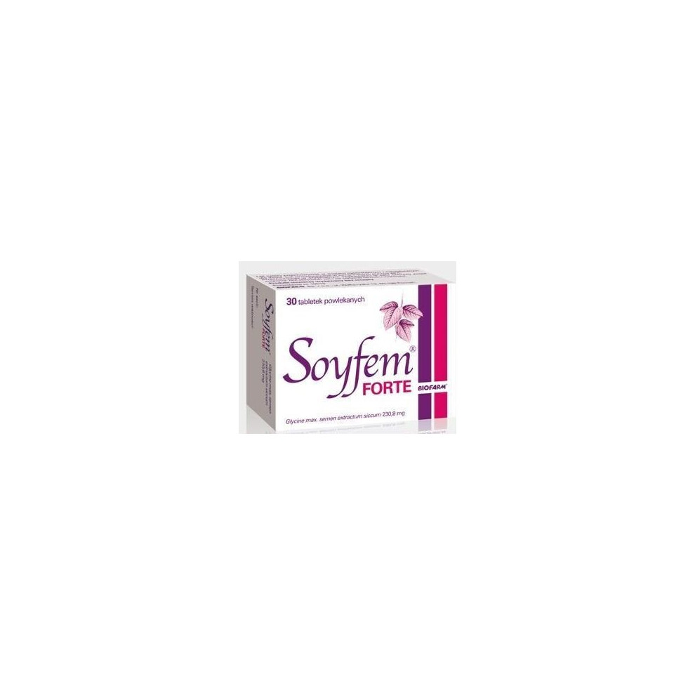 Soyfem Forte 230,8 mg, 30 tabletek powlekanych