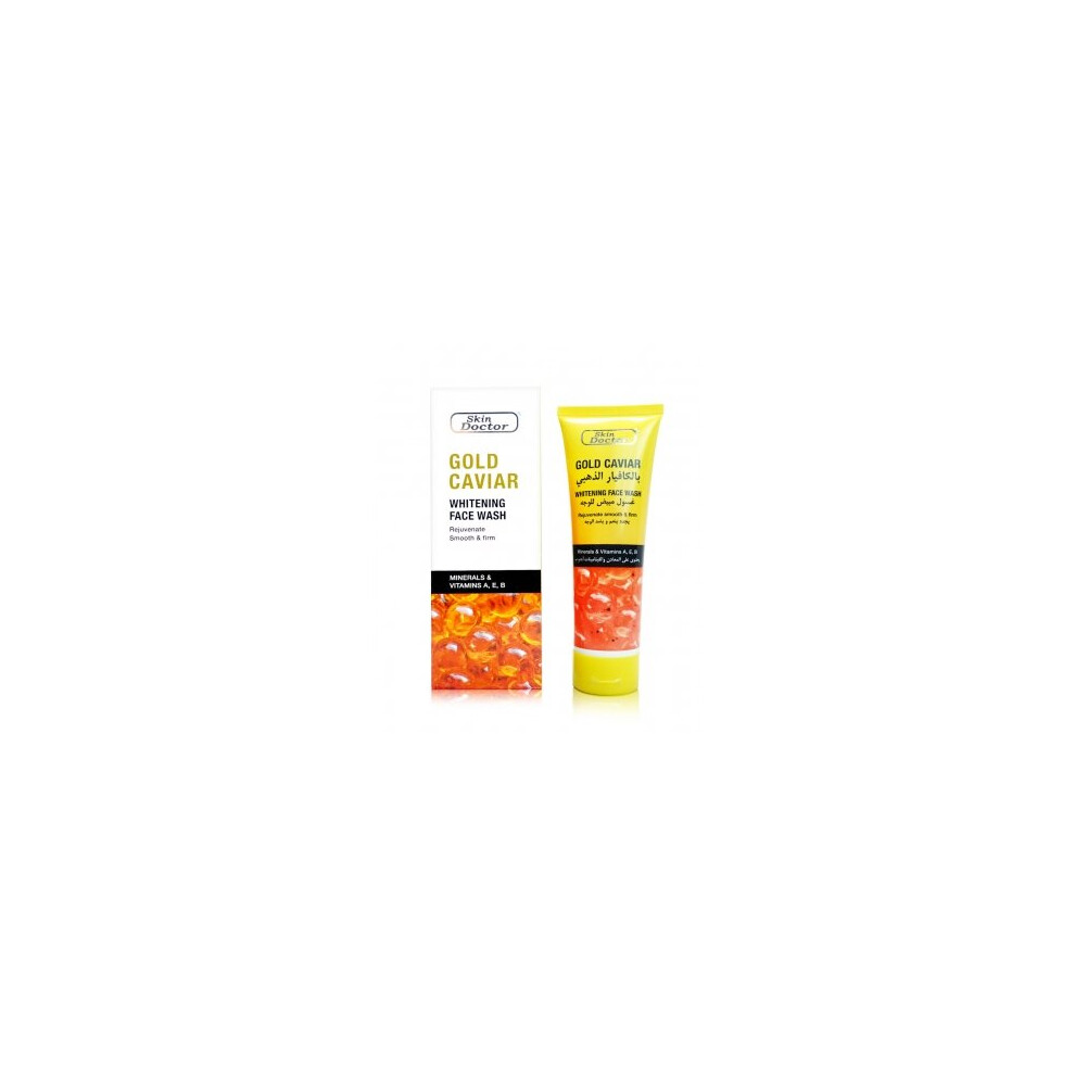 Skin Doctor Gold Caviar Face Wash Deep Cleansing Skin | Removes dirt, oil & impurities 125ml