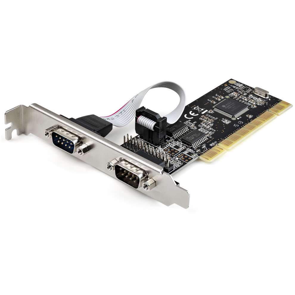 Startech.com Pci Serial Parallel Combo Card With Dual Serial Rs232 Ports (Db9) & 1X Parallel Lpt Port (Db25) - Pci Expansion Card Controller