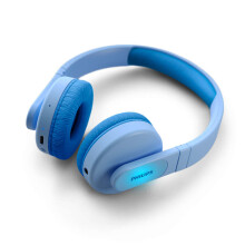 PHILIPS TAK4206BL/00 - Cuffie on-ear wireless per bambini - Tazze illuminate - Parental control - <85 dB - Blu
