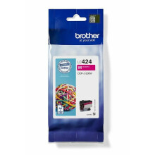 Cartucho de tinta LC424M - BROTHER - Magenta alta capacidad de 750 páginas - Para DCP-J1200W