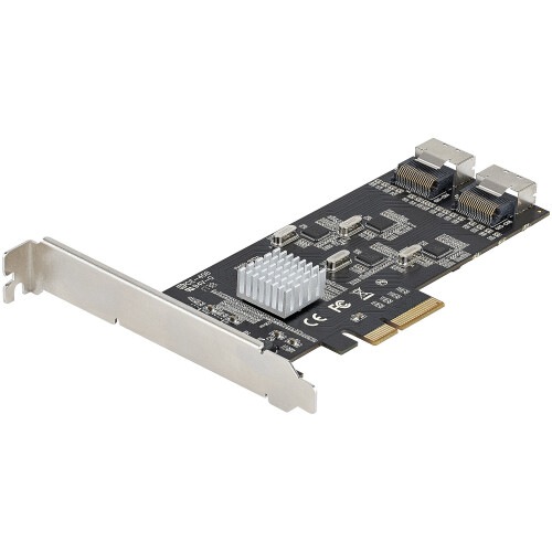 StarTech.com SATA PCIe Controller 8 Poorten - StarTech - 6 Gbit/s - PCI-e x4 Gen 2 - SATA III Adapter