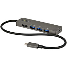 Multiport USB-C Adapter - Startech - DKT30CHPD3 - 4 Poorten - 4K Ultra HD - HDMI 2.0