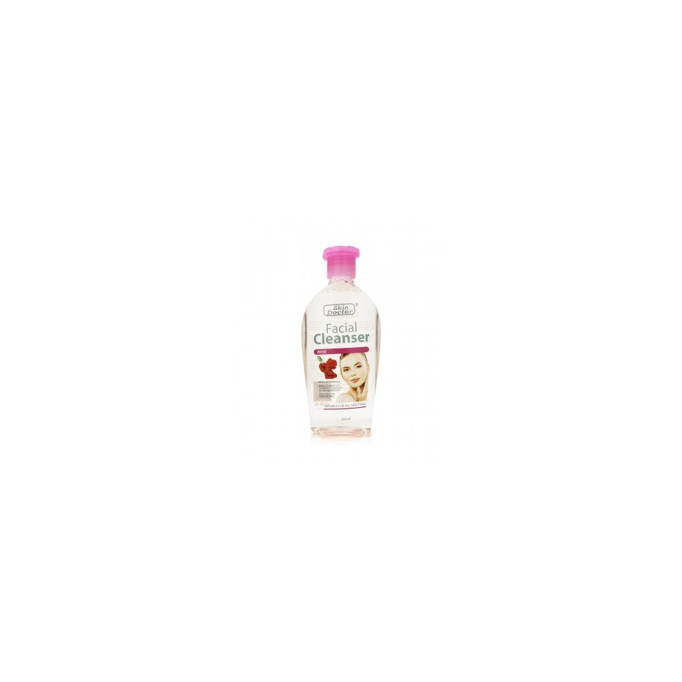 Skin Doctor Facial Cleanser Rose | Removing Impurities and Moisturizing Skin | Softening and Rejuvenating Skin 225ml