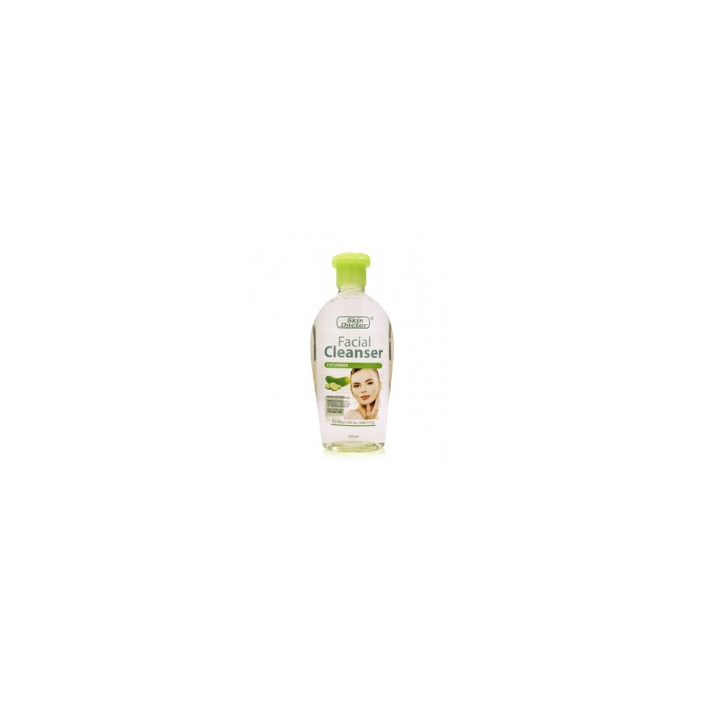 Skin Doctor Facial Cleanser Cucumber | Nourishing and Revitalizing Daily Skin Care | Cooling and Purifying Skin 225ml