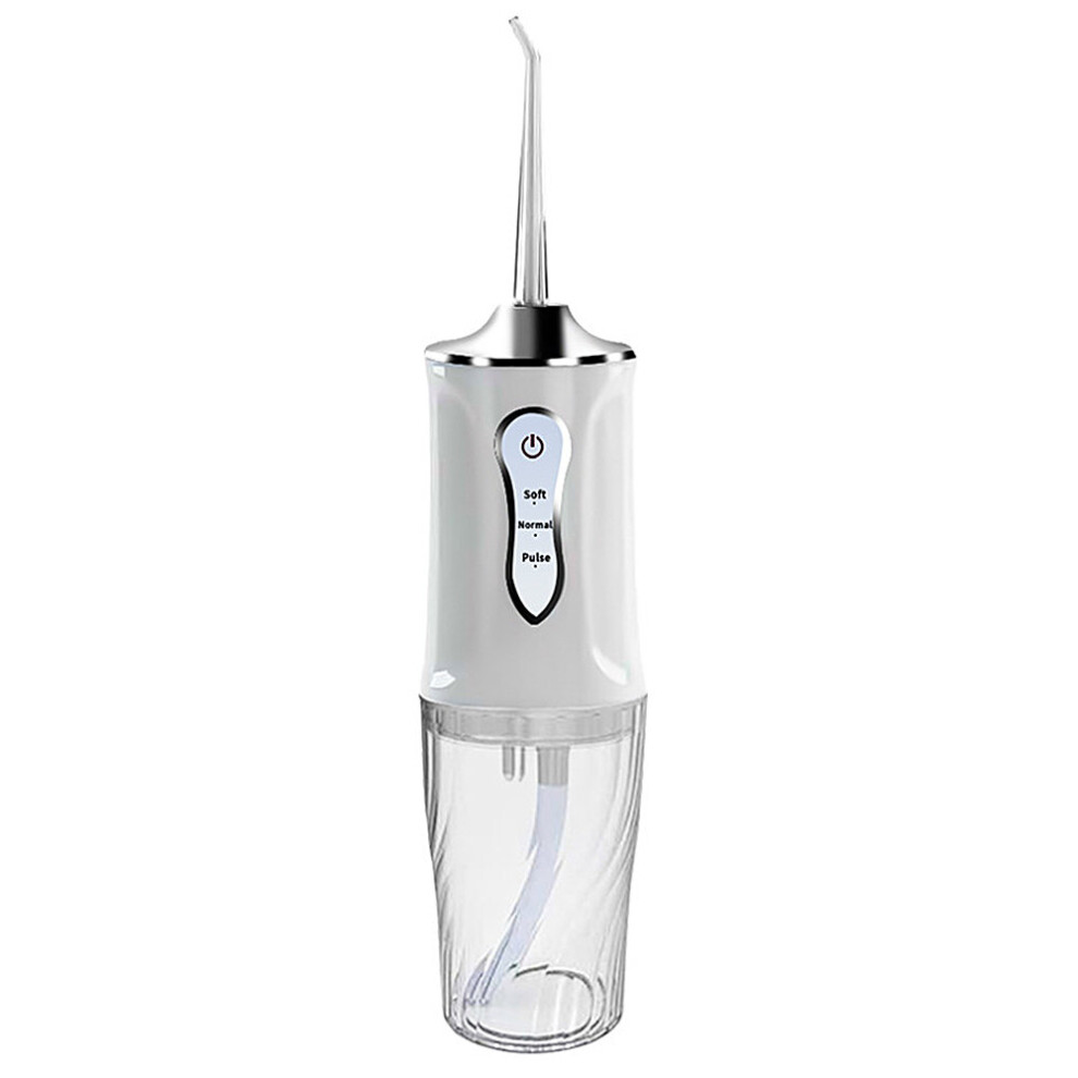 White (White) Water Jet Dental Teeth Flosser Electric Oral Irrigator Tooth Wireless Floss