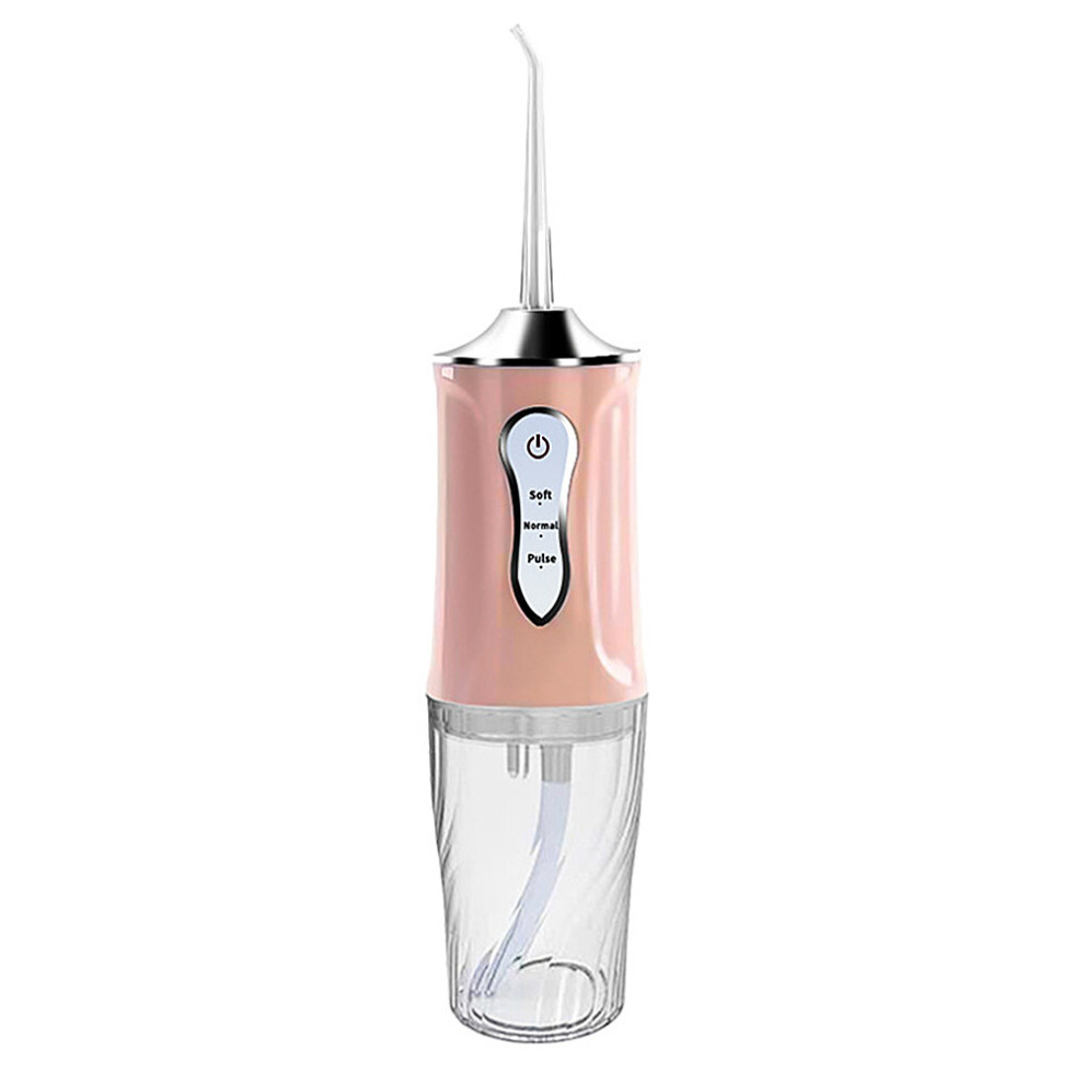 Pink (Pink) Water Jet Dental Teeth Flosser Electric Oral Irrigator Tooth Wireless Floss