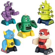 Magnetische Robots voor Kinderen, MOYAGOA 35 PCS Magnetische Blokken Set met Opbergdoos, Stapelrobots Speelgoed STEM Educatief Spelen