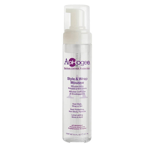 ApHogee Style & Wrap Mousse 8oz 177ml