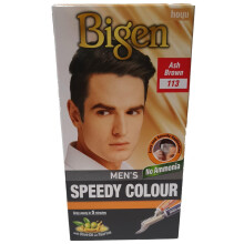 Bigen Men's Speedy Colour Ash Brown #113