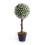 (Pink) Best Artificial 2ft - 60cm Rose Ball Topiary Tree 6