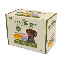 Harringtons Complete Wet Mixed Selection Adult Dog Food Box 6 x 400g