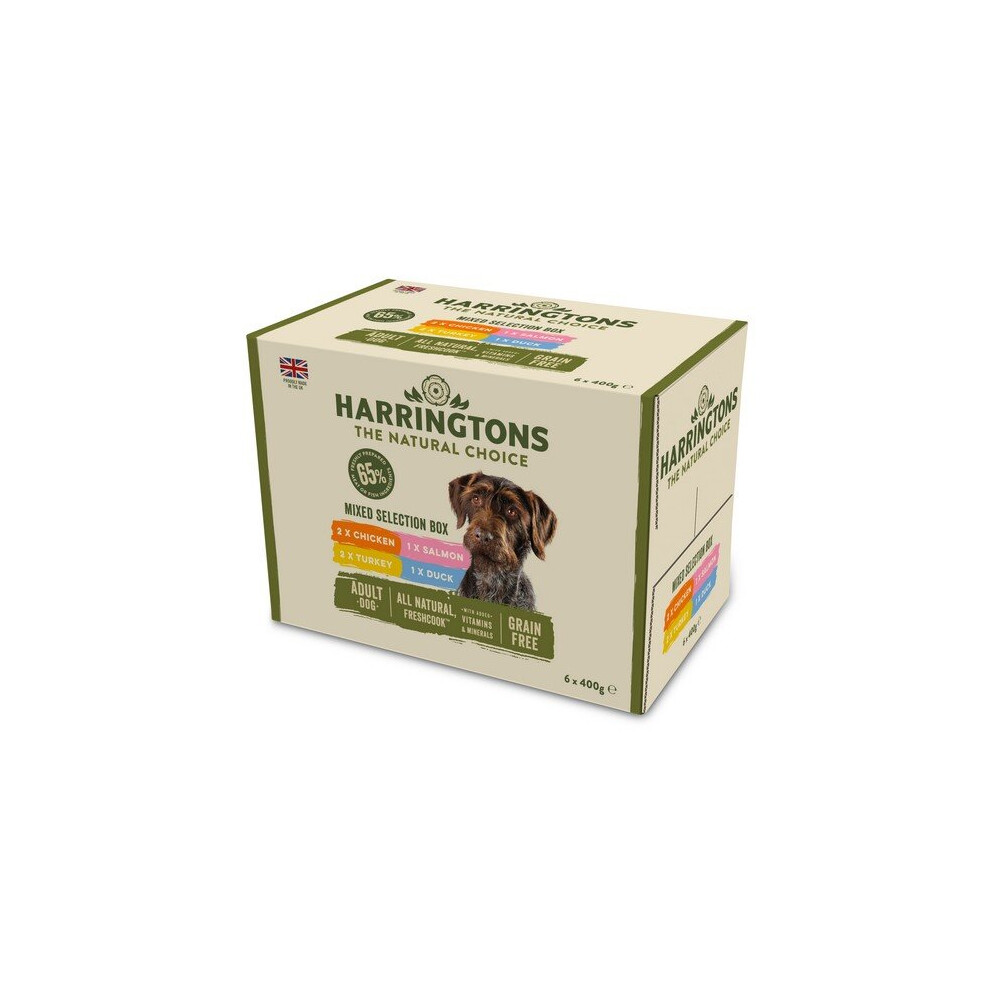 Harringtons Wet Dog Food Mixed Flavour Multipack 400g - Image 11