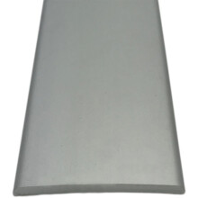 (Matte Silver, 3ft) Prestige Floor Cover Trim Covers Laminate/Wood/LVT Stick Down Threshold