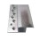 Royale (Brushed Silver, 3ft) Prestige Threshold Strip Carpet to Flooring Transition Z Edge Profile 1