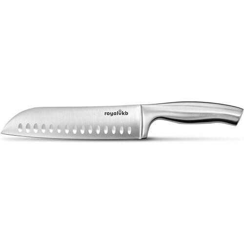 Royal VKB 18cm Santoku Knife Solid Stainless Steel 2