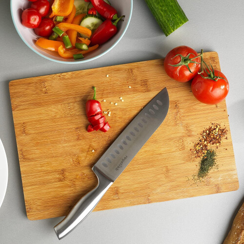 Royal VKB 18cm Santoku Knife Solid Stainless Steel