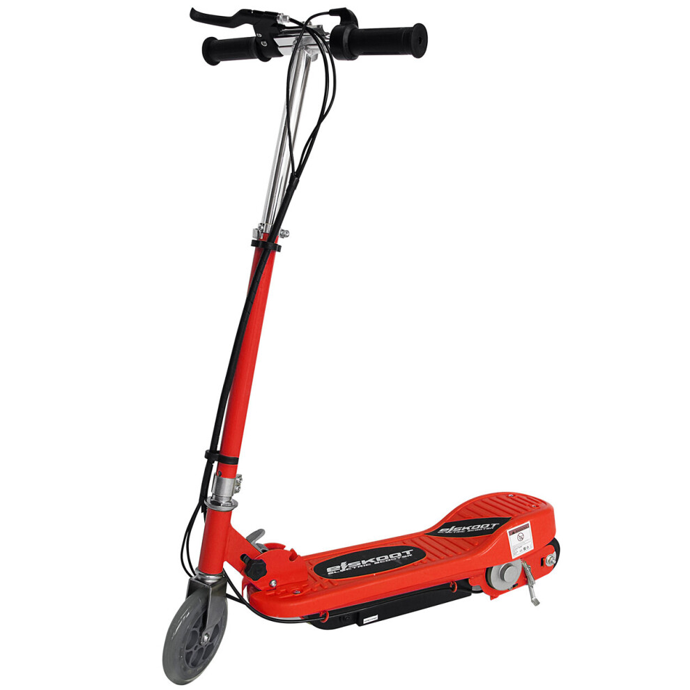 (No Seat, Red) Eskooter Kids' 120W Adjustable Electric Scooter