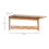 Homcom HOMCOM Wall Mounted Hallway Clothes Rack with Hanging Coat Hooks 3