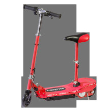 (LED Lights, Red) Eskooter Kids' 120W Adjustable Electric Scooter