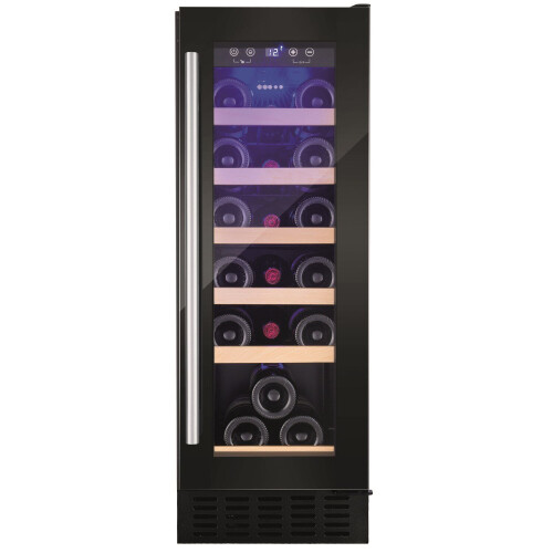 Amica 30cm Freestanding Wine Cooler : Black 1