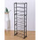 GEEZY GEEZY Shoe Rack 10 Tier Stackable Storage Rack Black Organiser Shelf Unit Space Saving 5