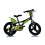 Dino Bikes Dino Dinosaur Boys Bicycle 14" With Stabilisers Black/Green 1