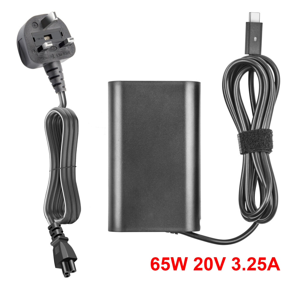 Futurebatt 65W 20V 3.25A Power Supply Adapter Usb C Type C Charger For Dell Latitude 5175 5179 5280 5285 5289 5290 6901489001165