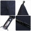 Blue 10 Ribs Windproof Automatic Open Close Folding Umbrella 8