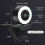 2K HD Autofocus USB 2.0 Webcam With LED Ring Light 360 Adjustable For PC/Laptop 4
