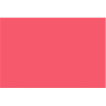 Bazic   22" X 28" Fluorescent Red Poster Board Pack of 25
