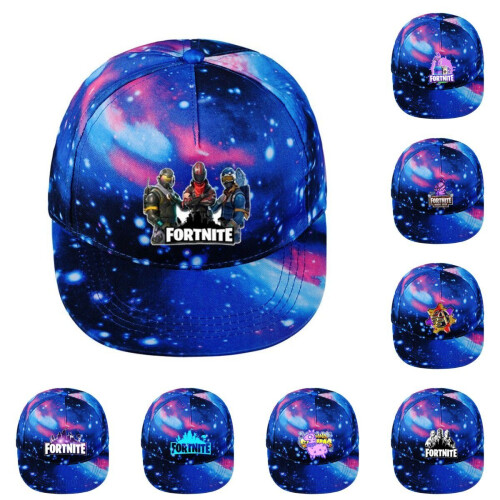 Fortnite Baseball Cap Adjustable Snapback Hip Pop Hat Sport Logo Printing Unisex