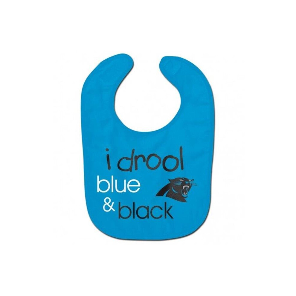 Signed And Sealed Carolina Panthers Baby Bib All Pro Style I Drool Design Special Order