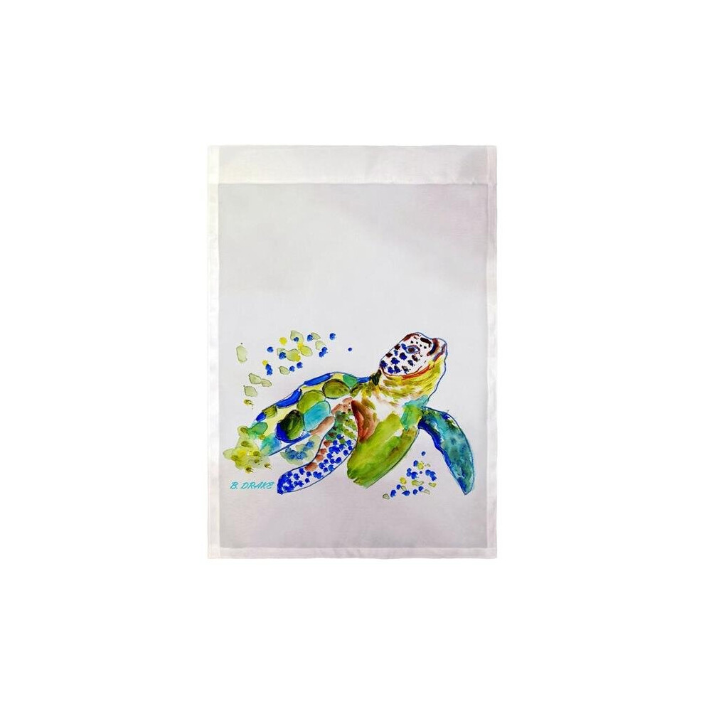 12.5 x 18 in. Baby Sea Turtle Flag